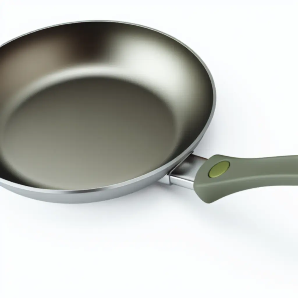 Patelnia ze stali nierdzewnej z powłoką nieprzywierającą